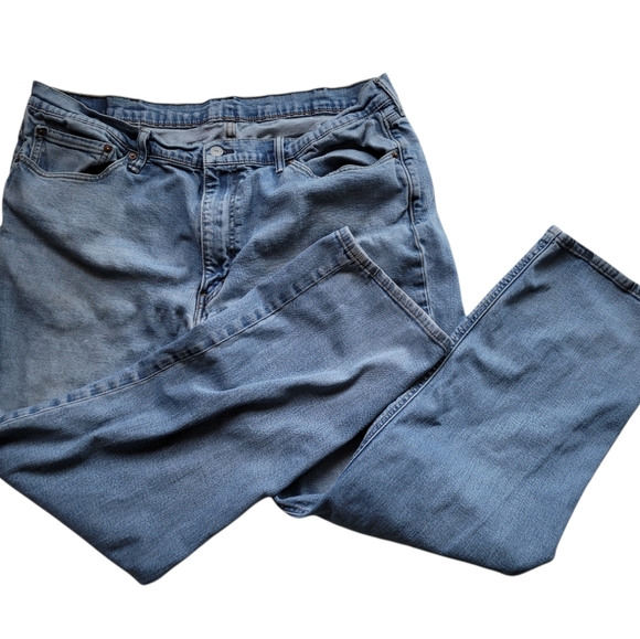 Levis 550 Jeans Distressed Work Pants - Picture 2 of 11